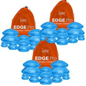 EDGE™ Pro Cupping Set Blue, 8 Cups