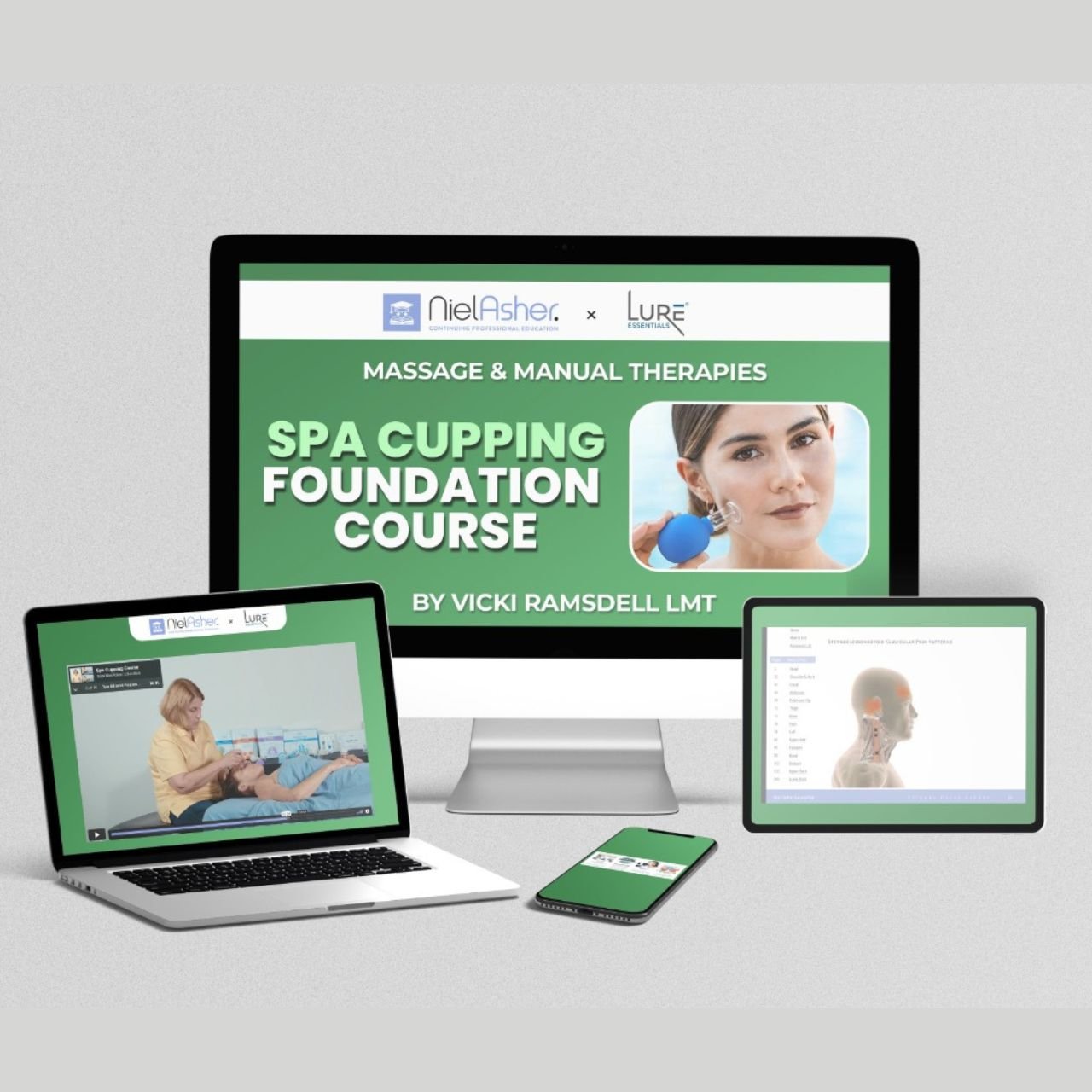 Spa Lymphatic Facial and Body Cupping CEU Course