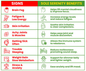 Sole Serenity Detox Foot Pads with Zeolite