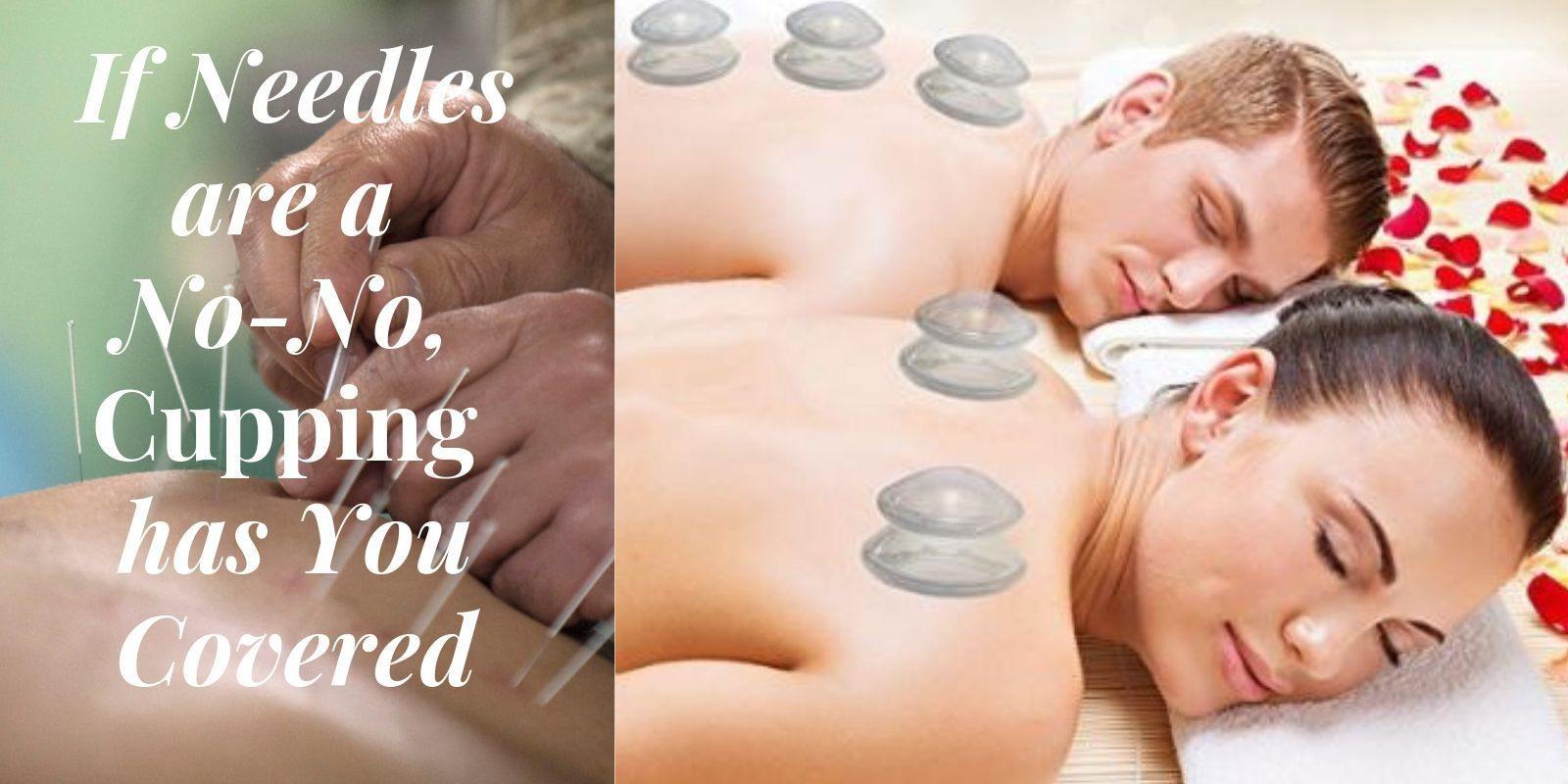 Unstuck – If Needles are a No-No, Cupping has You Covered