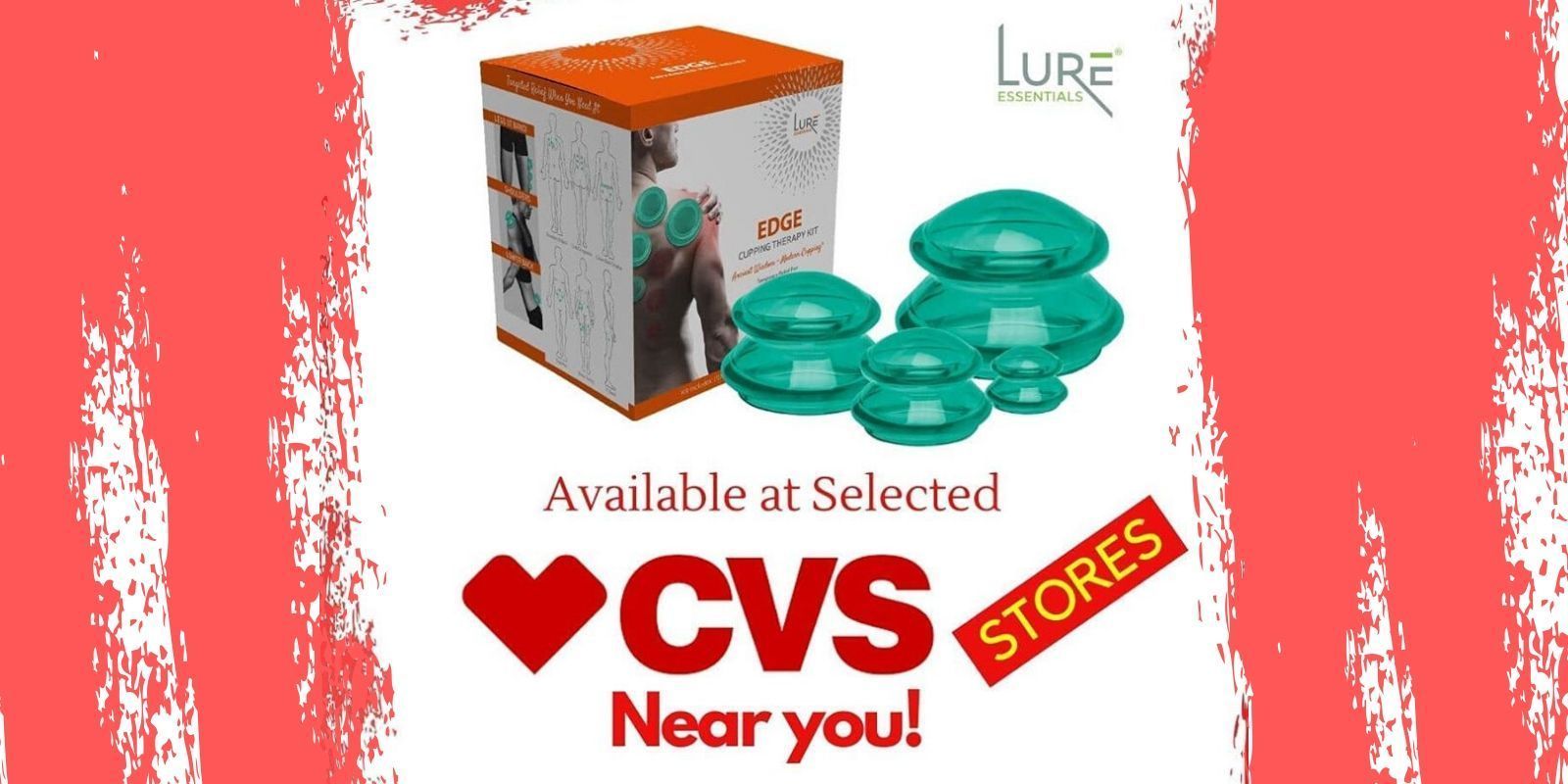Lure Essentials Takes Cupping Therapy Mainstream with Launch at CVS Stores - Lure Essentials