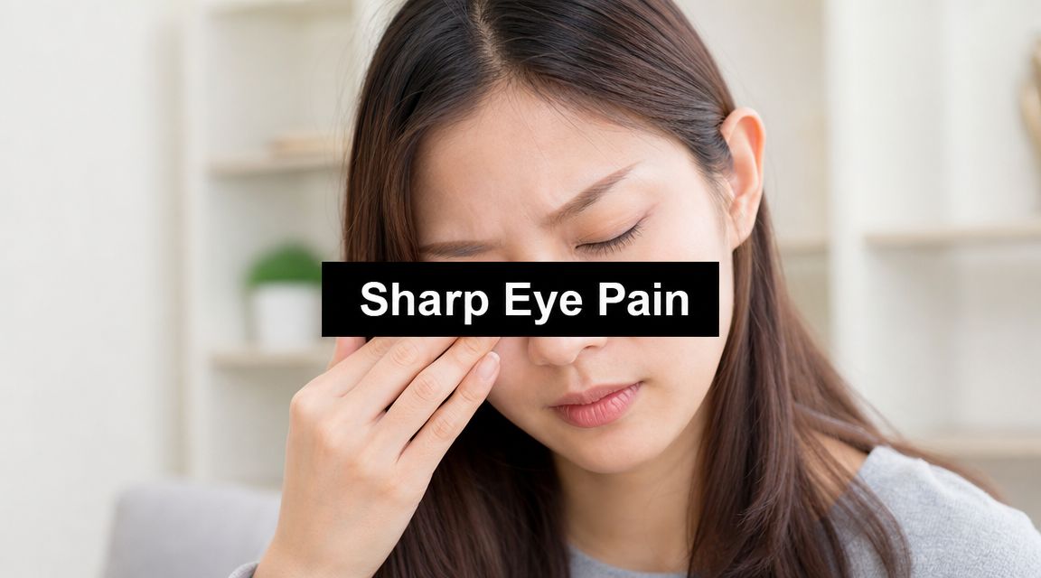 What Causes Sharp Pain in Eye? Symptoms & When to Get Help
