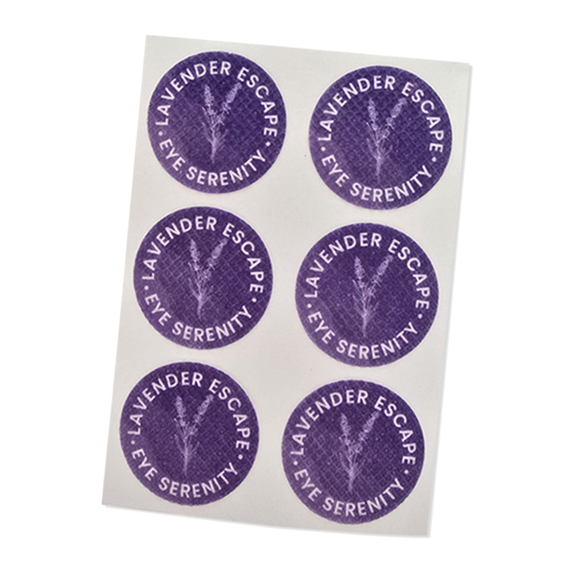 Lavender Essential Oil Patch Stickers