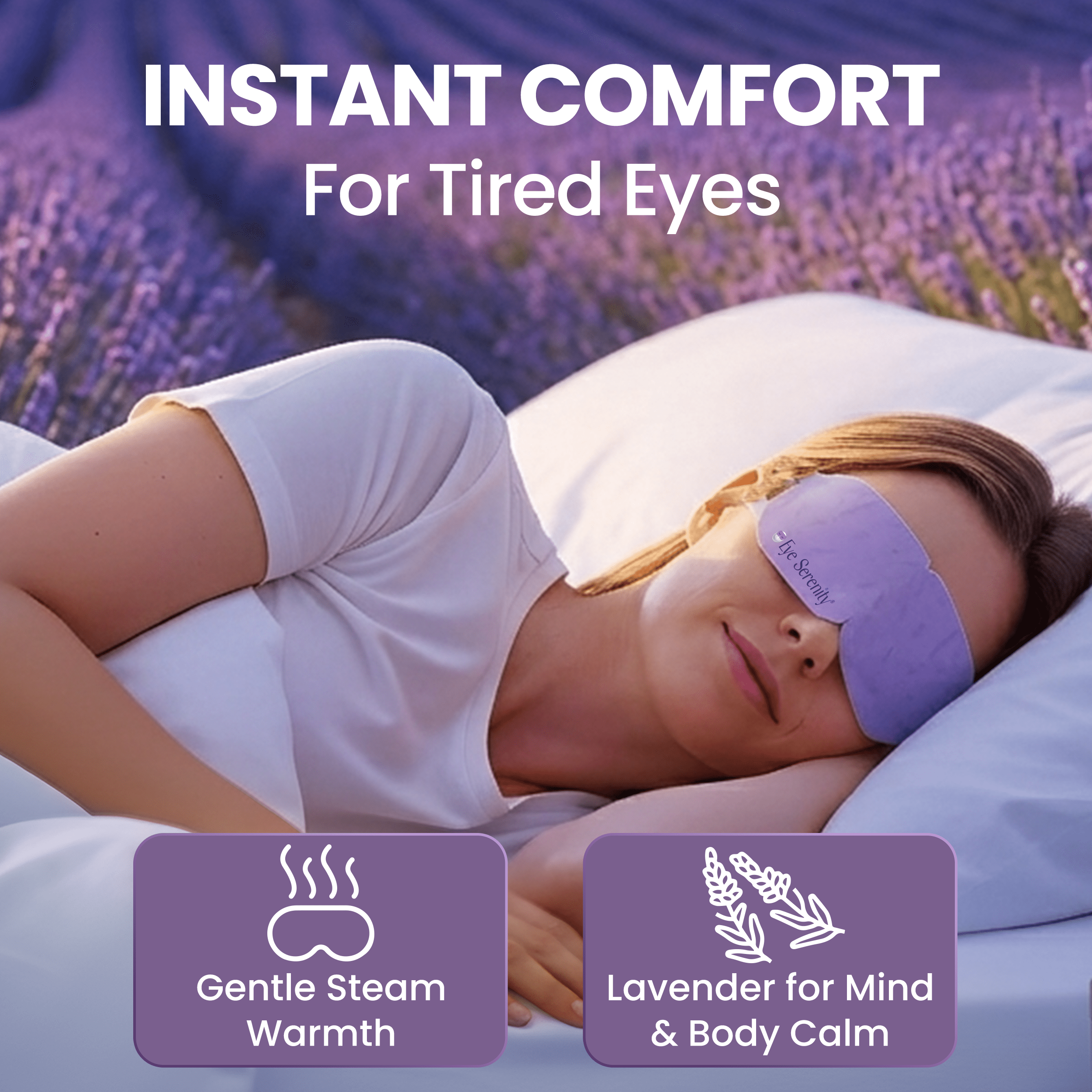 Eye Serenity Steam Eye Mask - LAVENDER