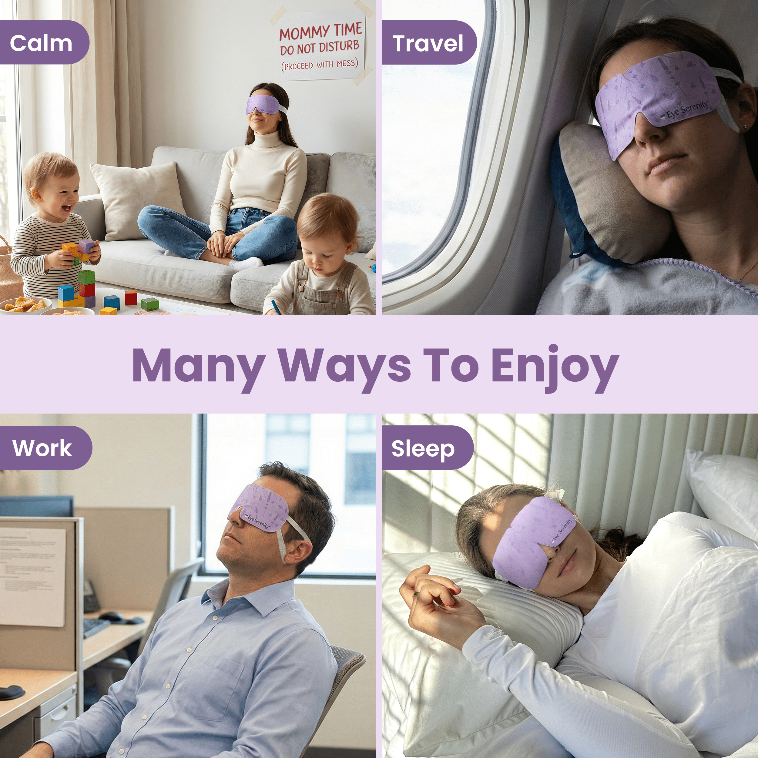 Eye Serenity Steam Eye Mask - LAVENDER