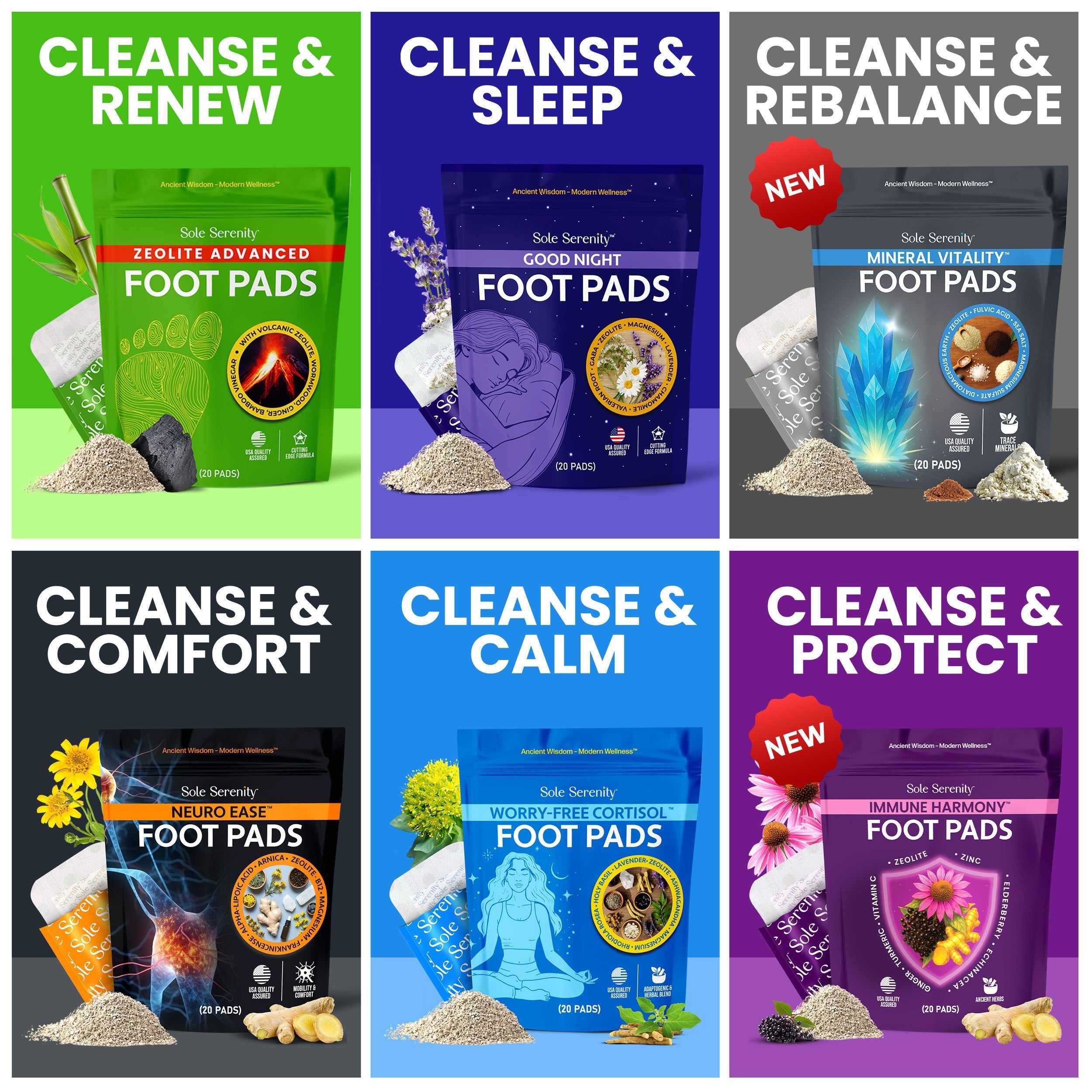 A Total Wellness 6 Pack Bundle