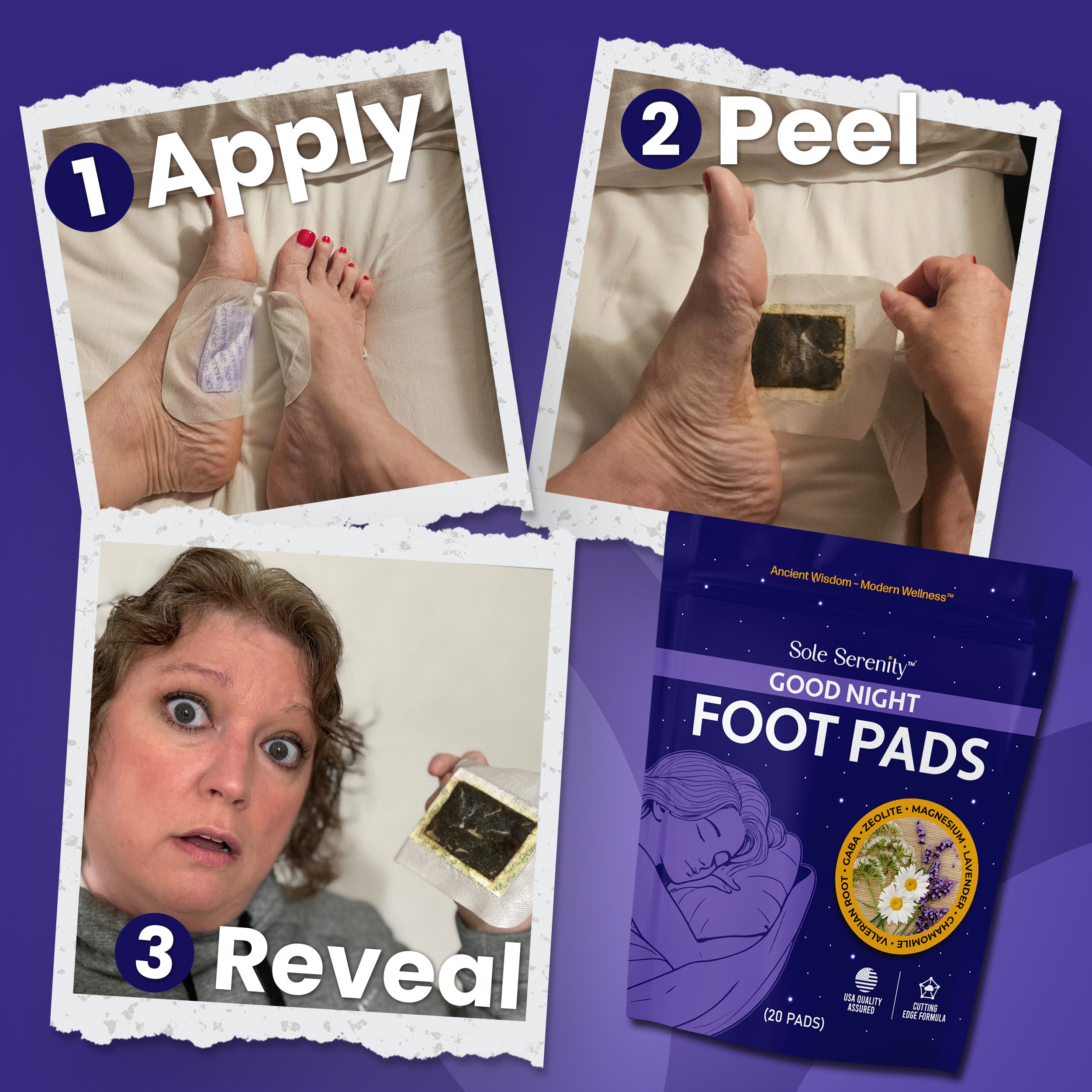 Good Night Sleep Detox Foot Pads