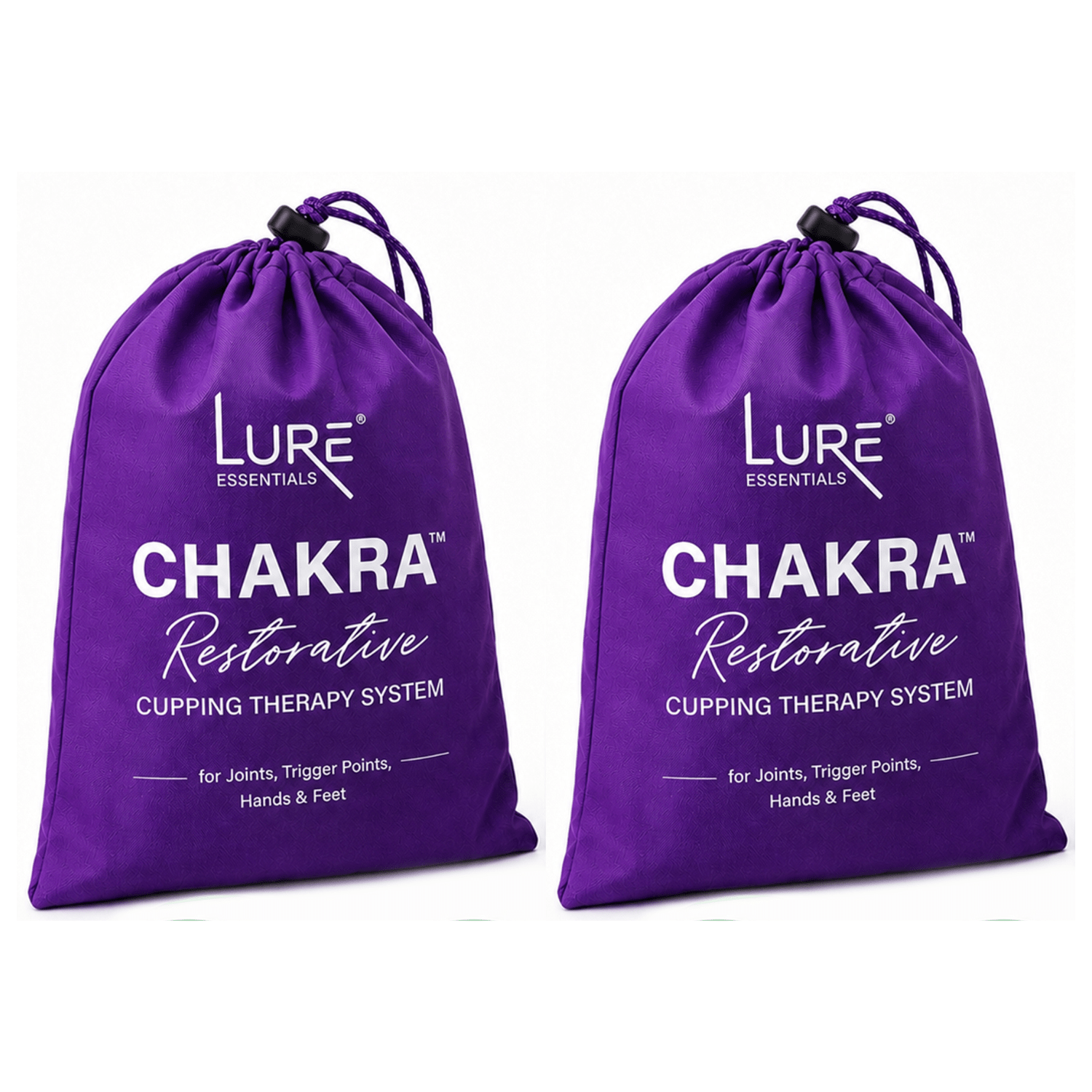 Chakra Cupping Therapy Set 4 Sizes 2 Cups