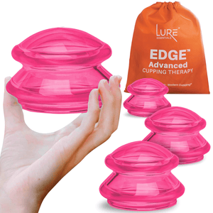 EDGE™ Cupping Set - 4 Cups Pink