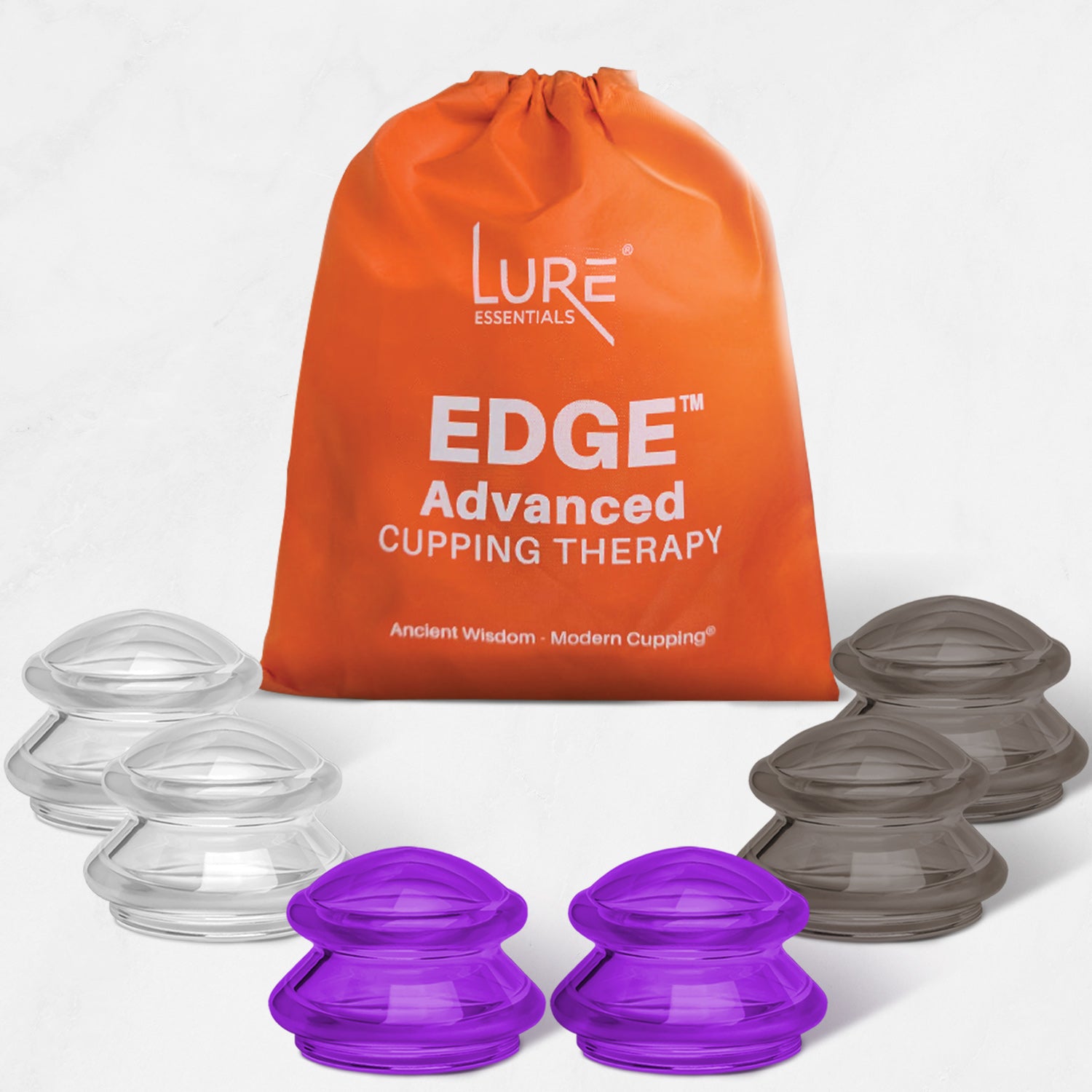 EDGE™ Cupping Therapy Set Multicolor, 6 Cups