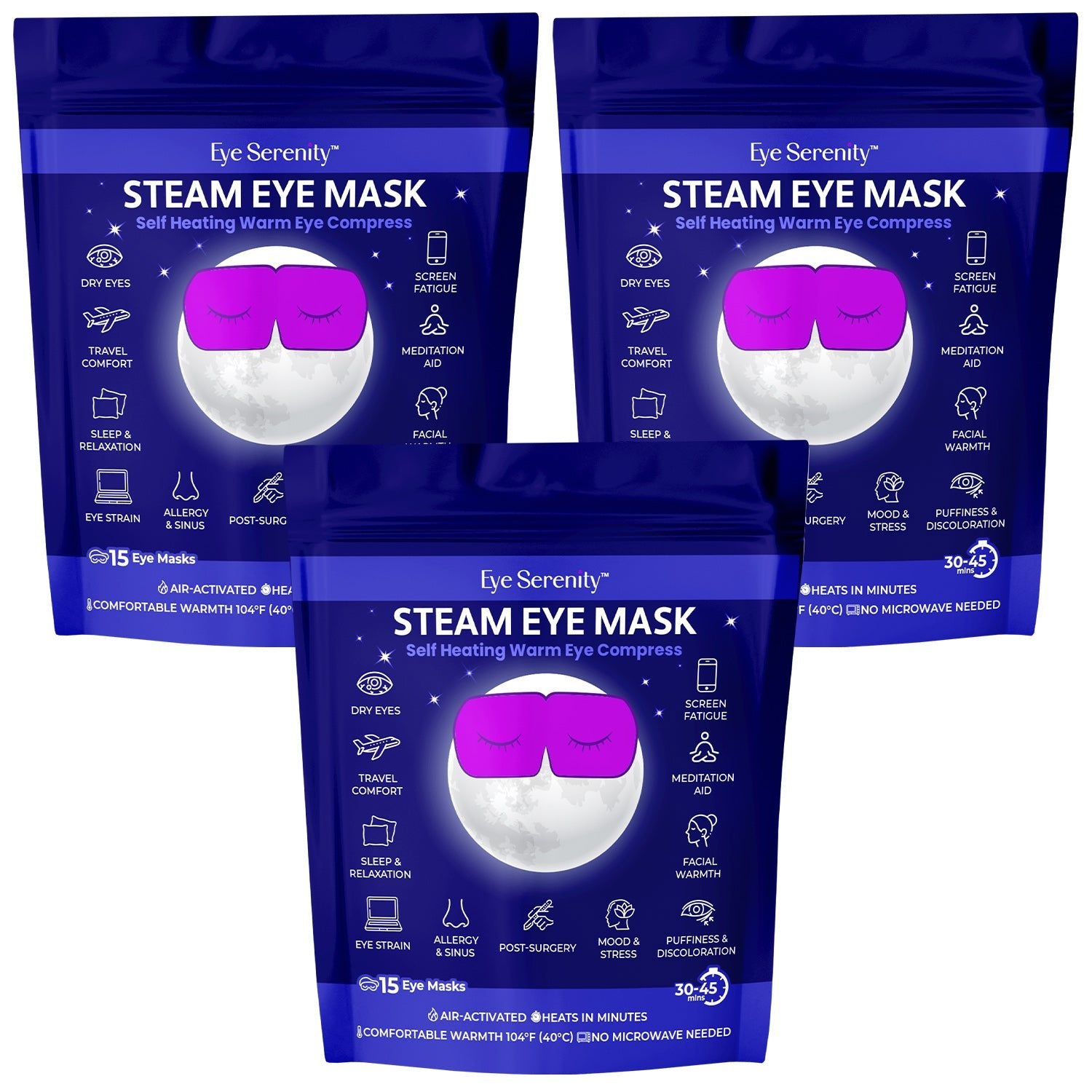 Ultimate Eye Wellness Bundle | Complete Eye Care Kit for Day & Night Relief