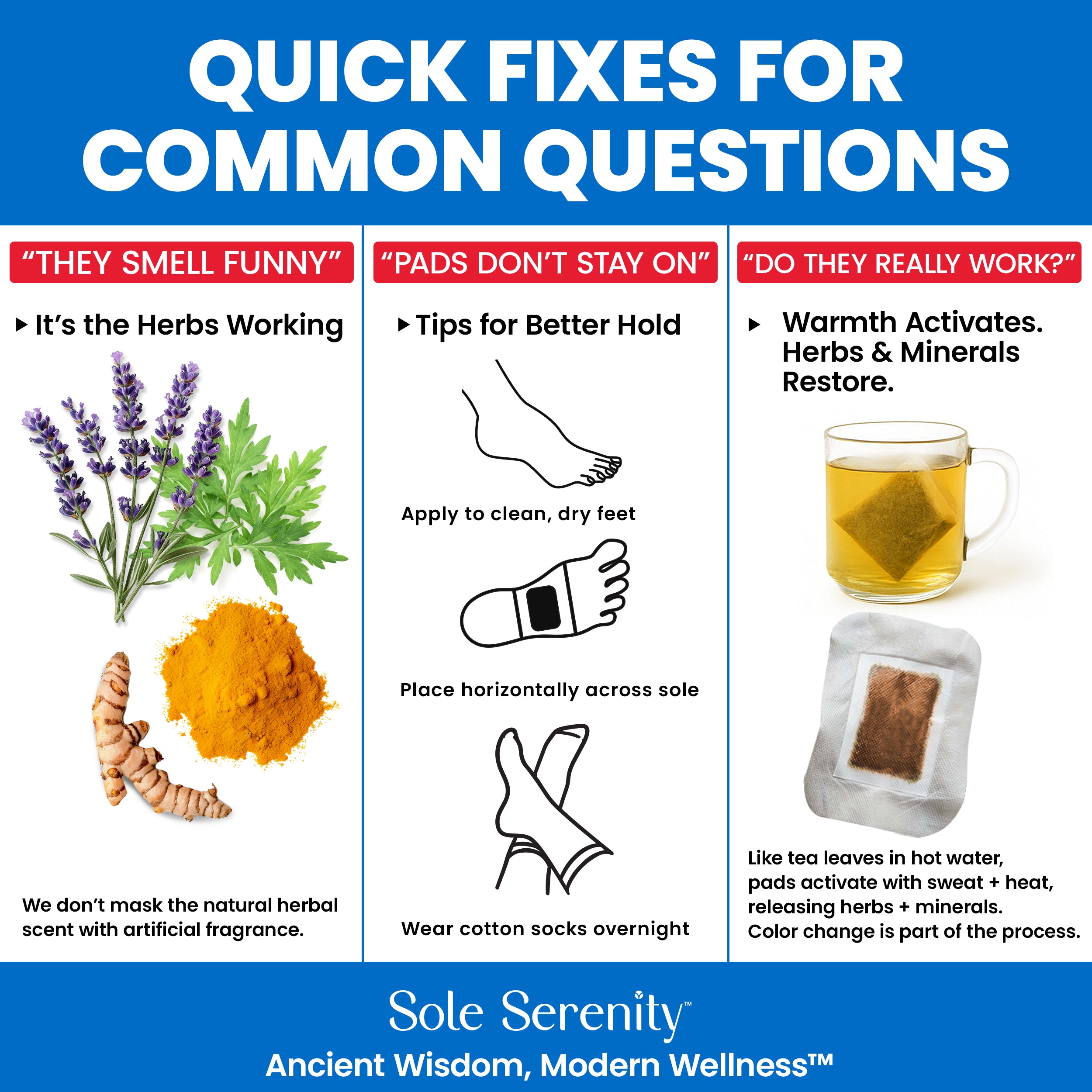 Cortisol Detox Foot Pads