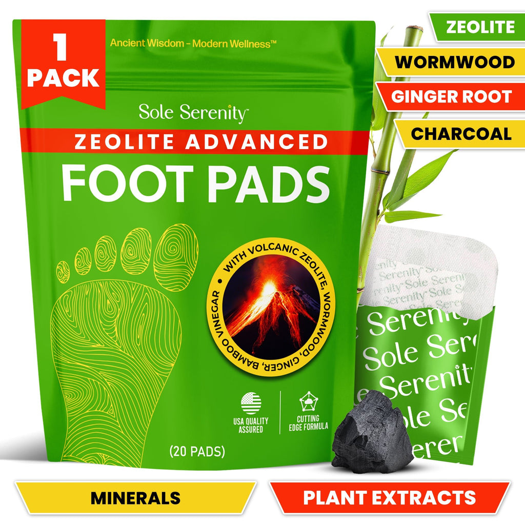 Detox Foot Pads: Use for Heavy Metals, Pollutants, Parasites Cleanse