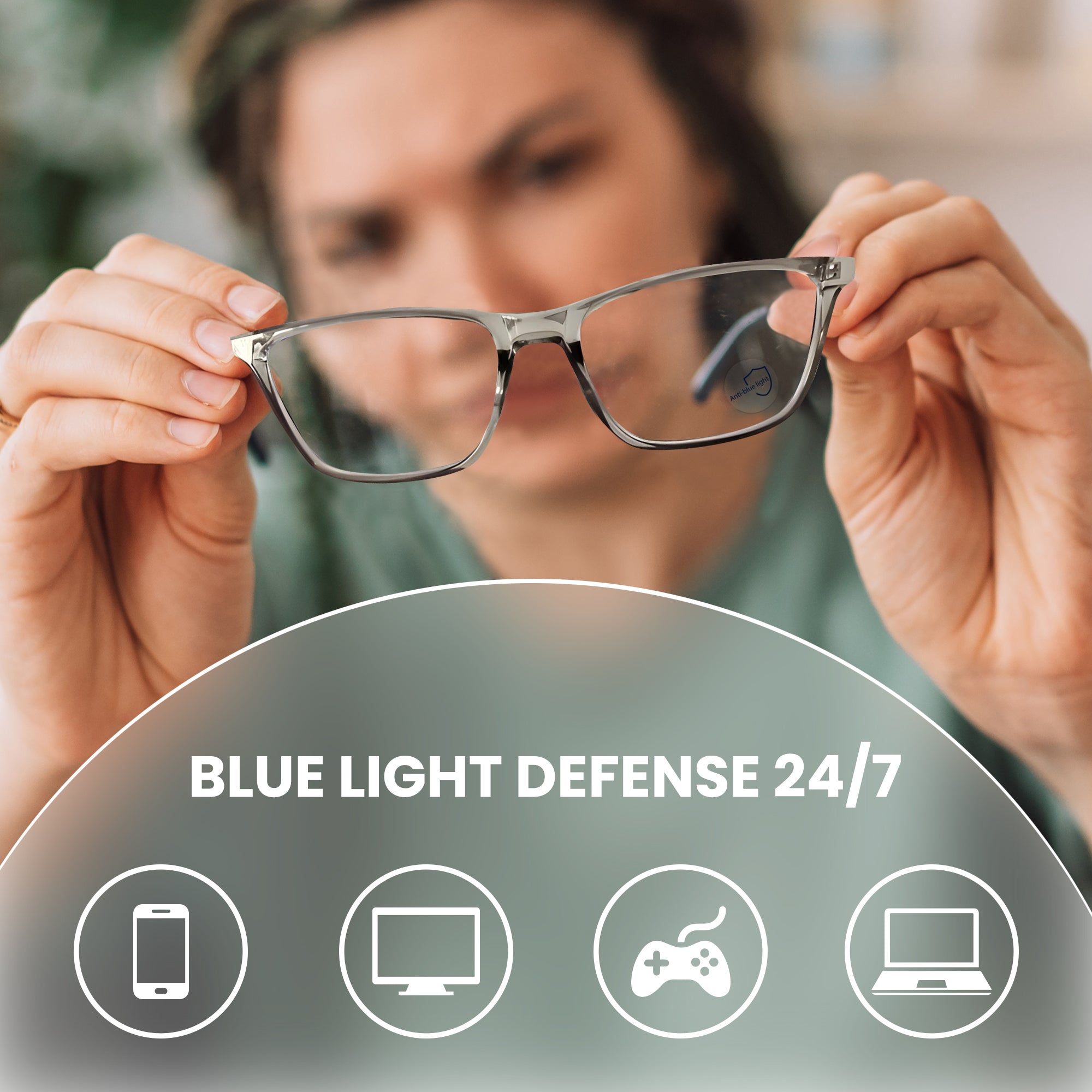 Spectacles For Screen Blue Light Blocking Glasses Screen Protection For Digital Eye Strain ...