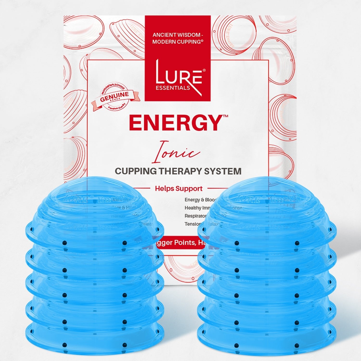 Ionic ENERGY Cupping Set, 2" 10 Cups