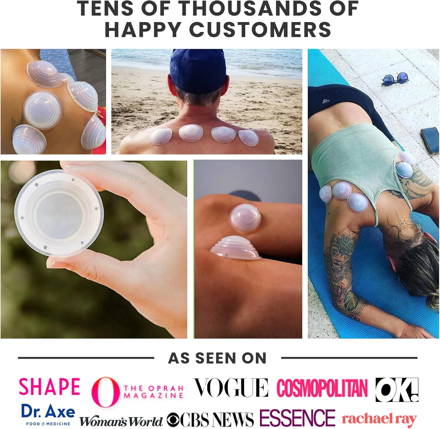 Ionic ENERGY Cupping Set, 2" 10 Cups