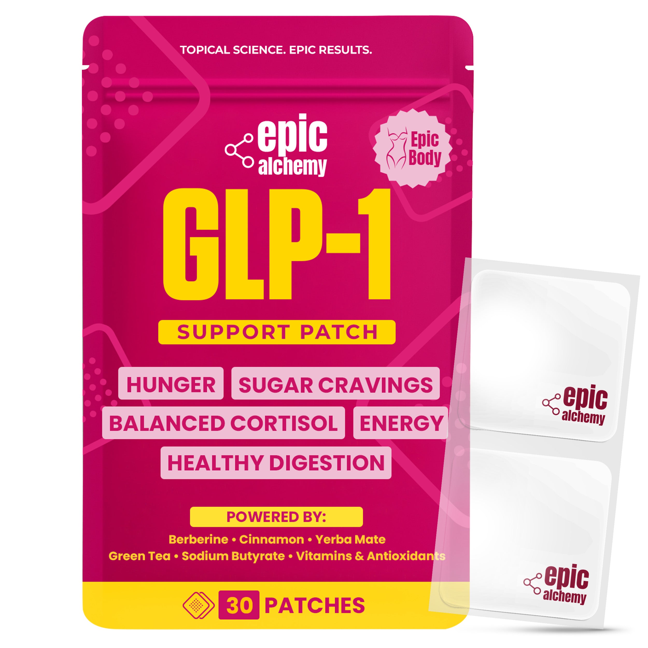 Epic Body GLP-1 Berberine + Patches