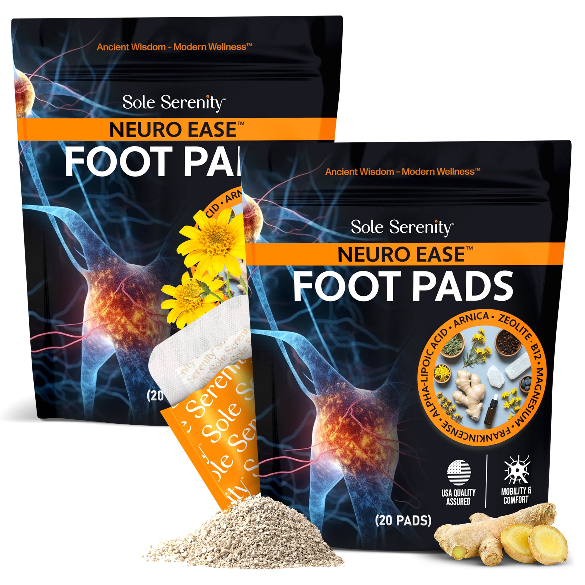 Neuropathy Nerve Discomfort Support Pads