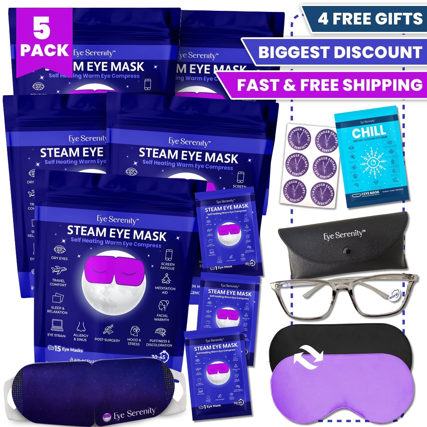 Eye Serenity Wellness Bundle 5 Pack Bundle