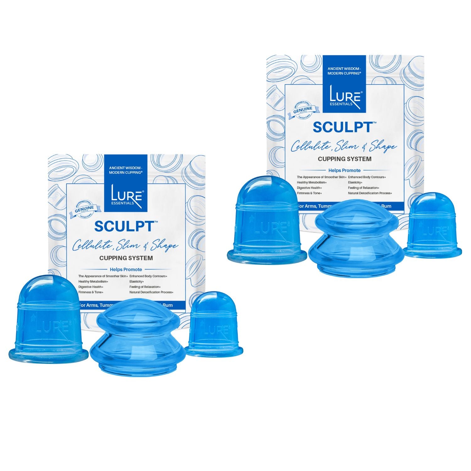 SCULPT Cellulite Cupping Set