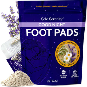 Good Night Sleep Detox Foot Pads with Magnesium Glycinate