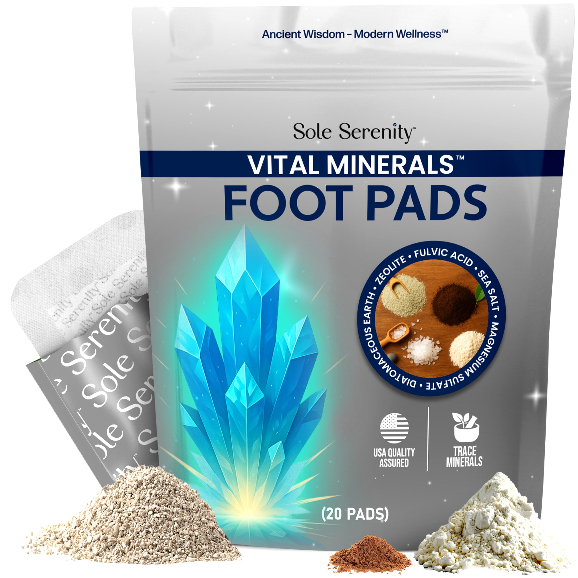 Vital Mineral Detox Foot Pads