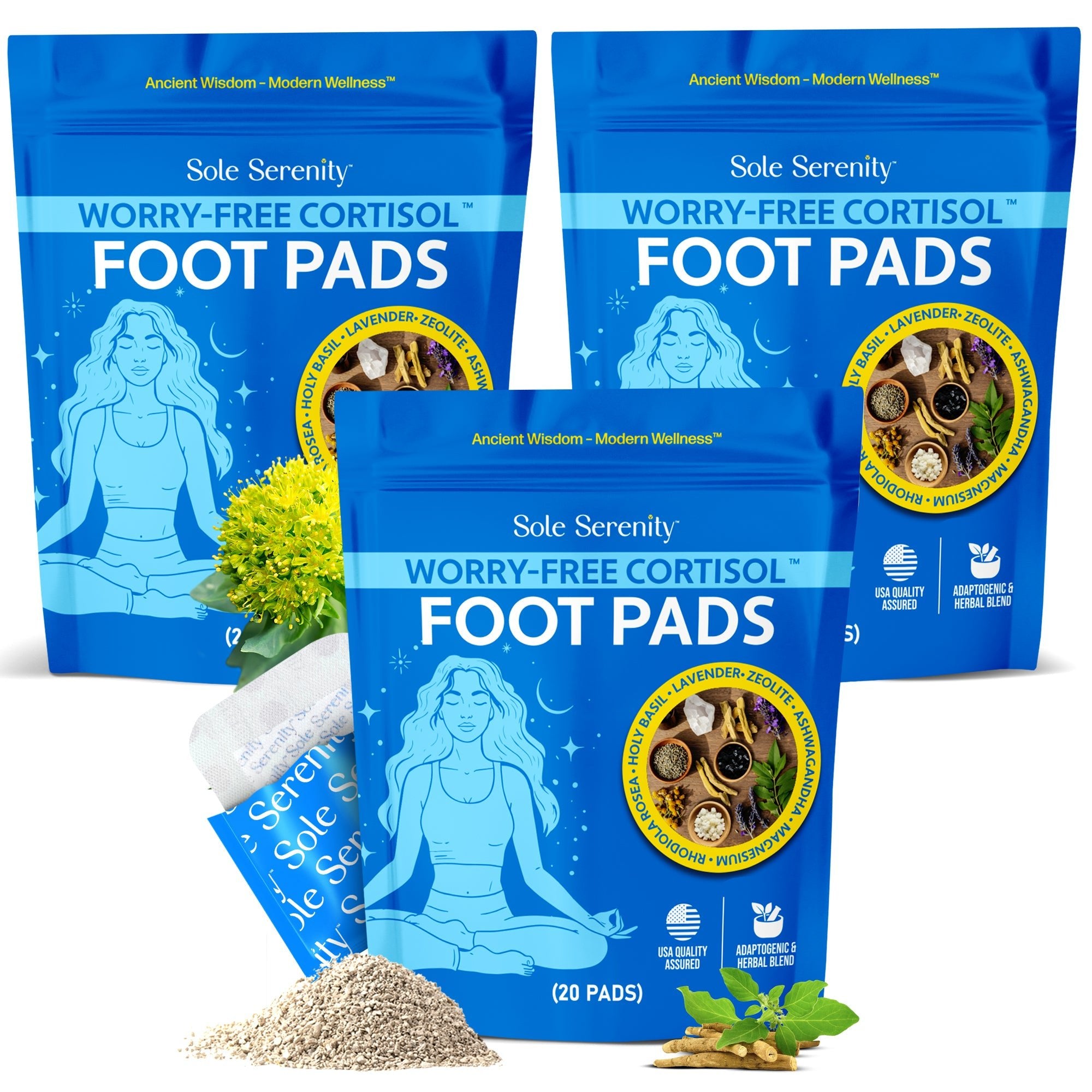 Cortisol Detox Foot Pads