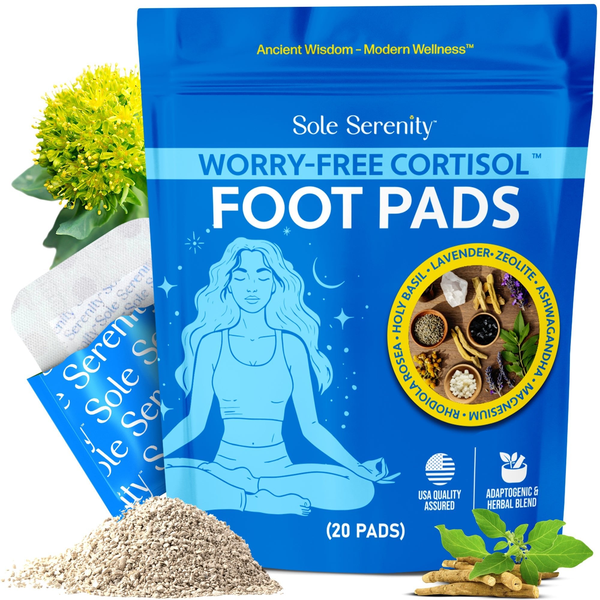 Sole Serenity Detox ESSENTIALS 4 Pack Bundle