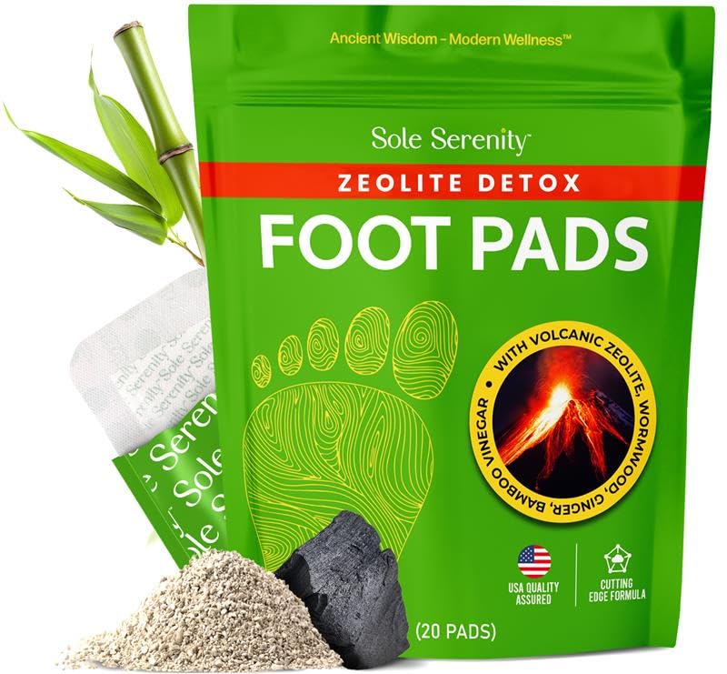 Advanced Zeolite Detox Foot Pads