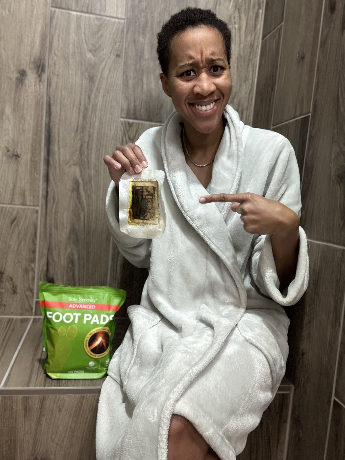 Zeolite Sole Serenity Detox Foot Pads Heavy Metals, Plastic Pollutants