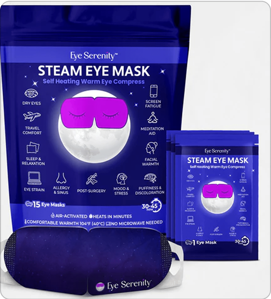 Ultimate Eye Wellness Bundle | Complete Eye Care Kit for Day & Night Relief