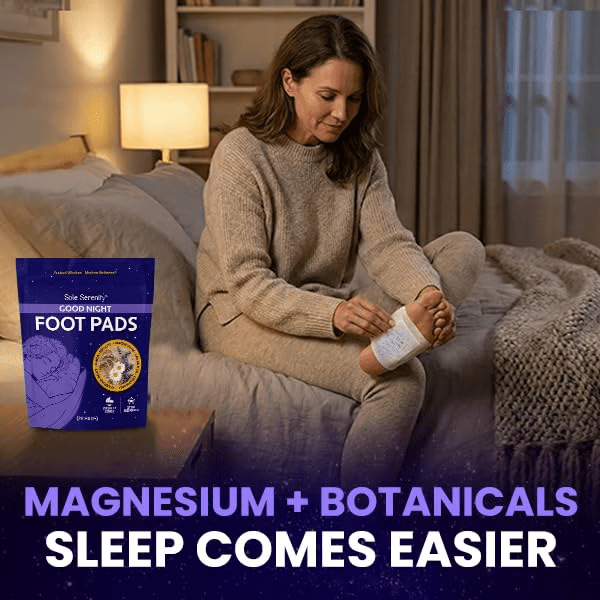 Sole Serenity Good Night Foot Pads, Support Achy Feet, Sleep (20 Pads)