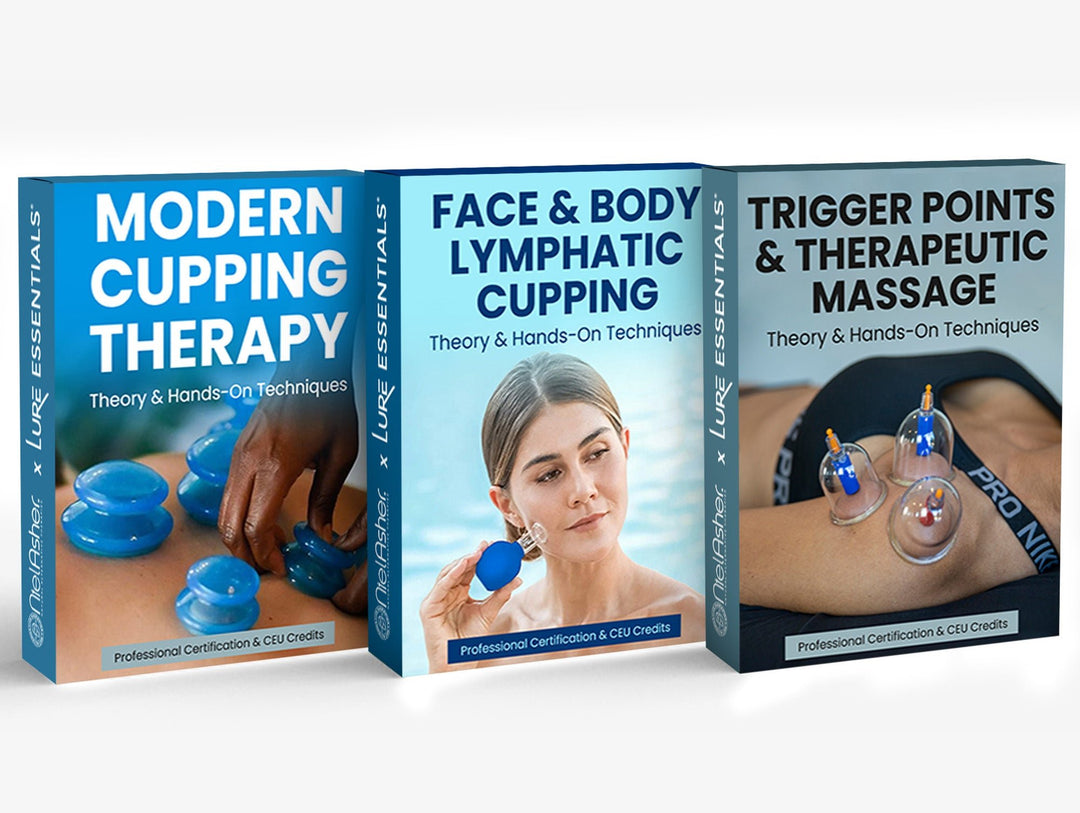 Spa Cupping, Cupping for the Modern Practitioner and Trigger Points Bundle