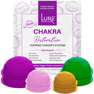 Chakra Cupping Therapy Set 4 Sizes 2 Cups