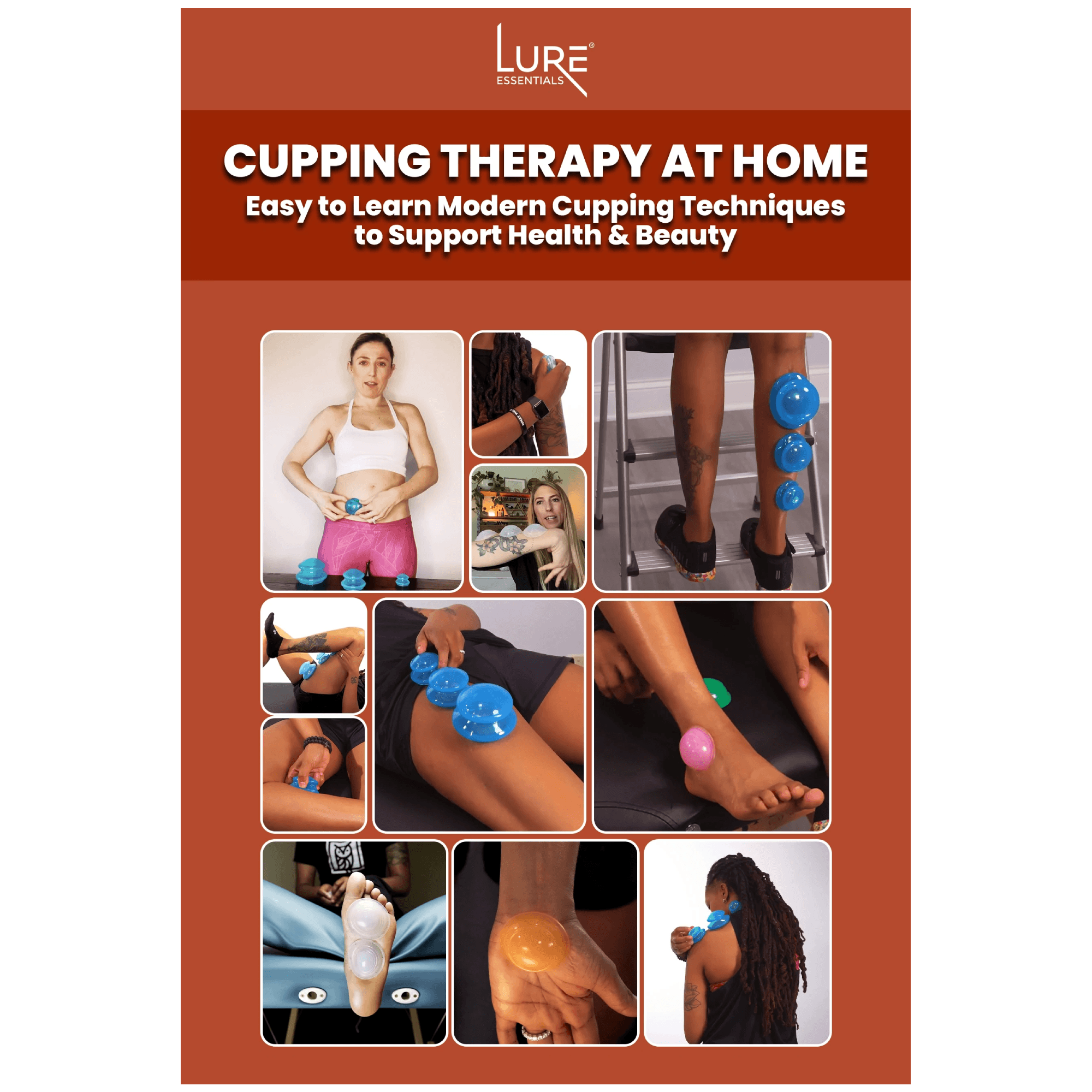 Lure Essentials BLISS Complete Cupping Therapy Set â‚¬â€œ Includes Face  Cupping plus Anti-Cellulite Cups - Release Fascia Lymphatic Drainage or  Natural Pain Relief : : Everything Else