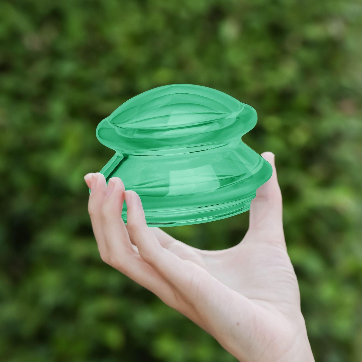 EDGE™ Cupping Therapy Set Green, 4 Cups