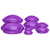 EDGE™ Cupping Therapy Set Purple, 4 Cups
