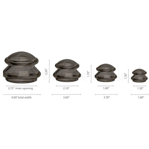 EDGE™ Cupping Set of 4 - Onyx - Lure Essentials