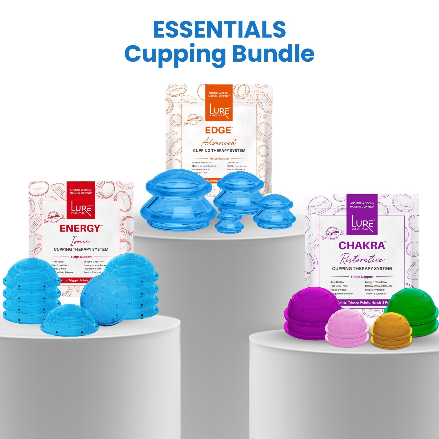The ESSENTIALS Cupping Sets Bundle - Lure Essentials