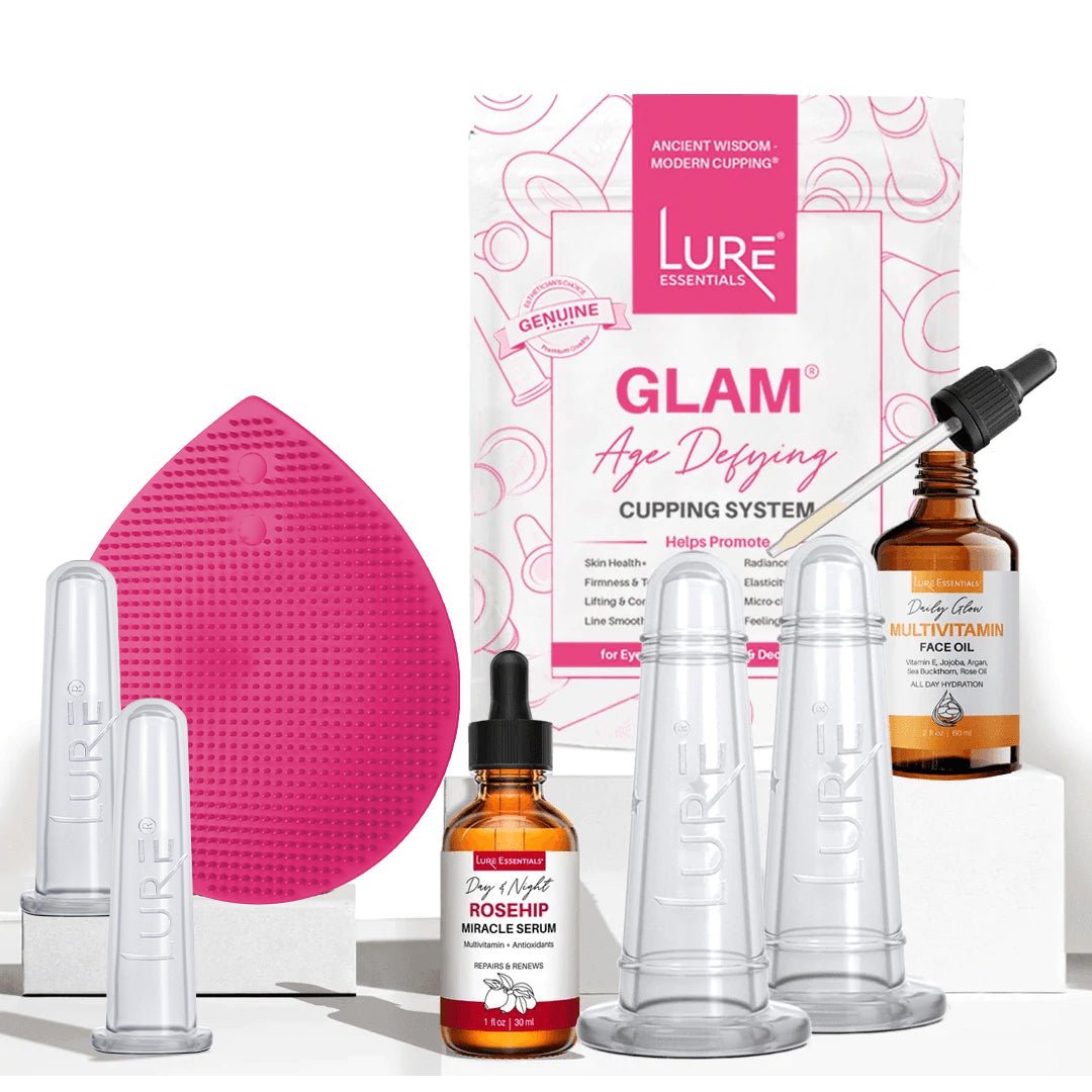 GLAM Facial Cupping 3 Step System - Lure Essentials