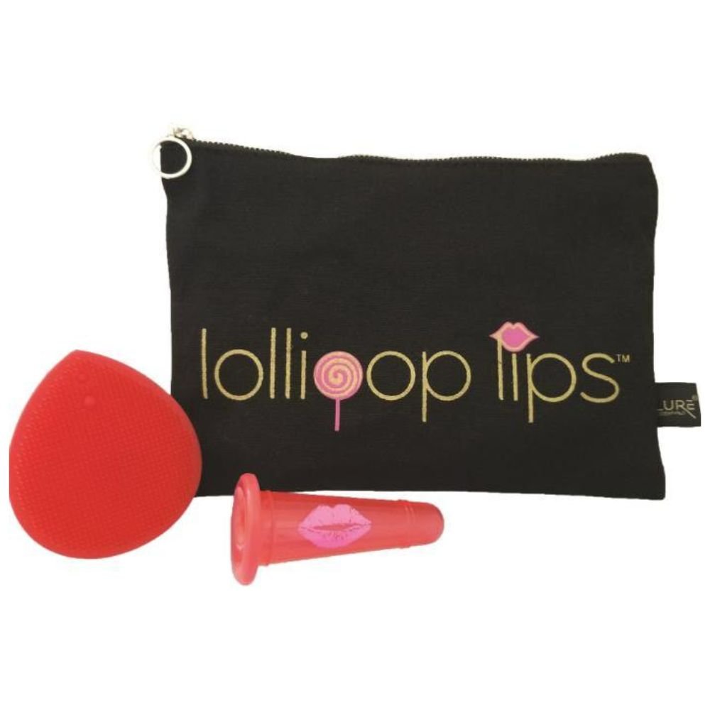 Silicone Cups for Lips Makeup Bag