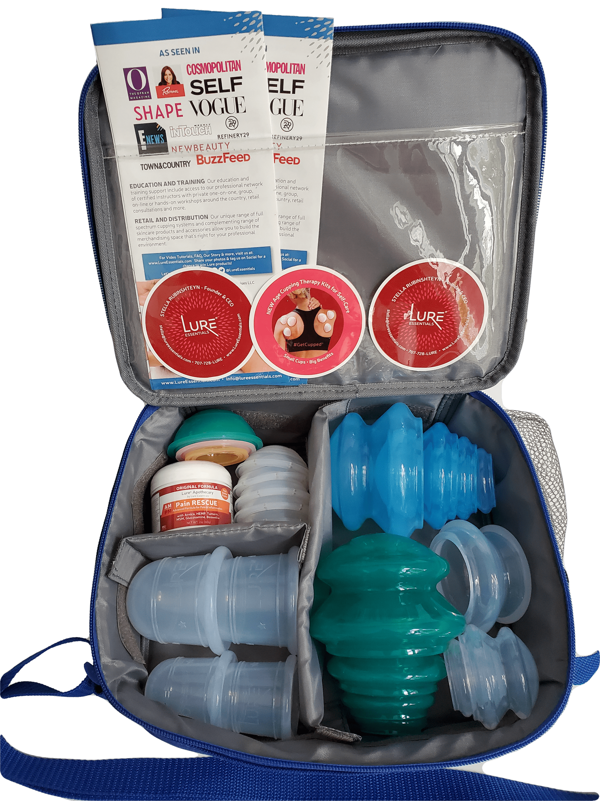 Power Over Pain Cupping Travel Bag Case