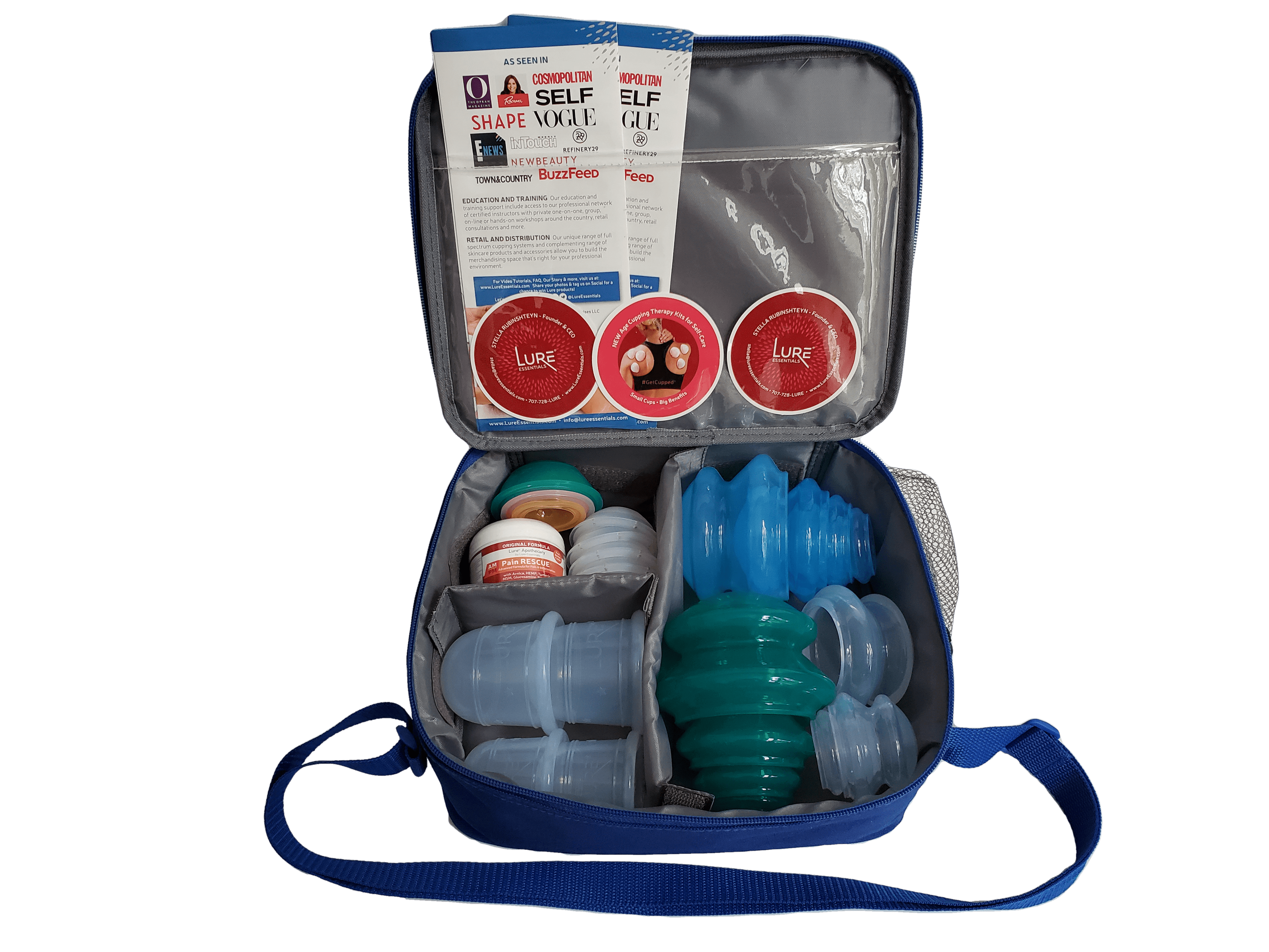 Power Over Pain Cupping Travel Bag - Lure Essentials