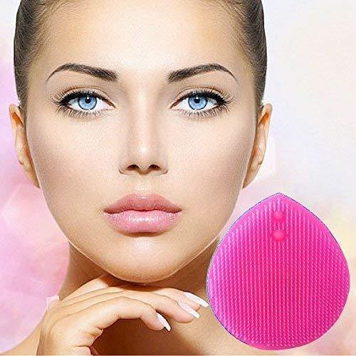 Pink Silicone Facial Brush - Lure Essentials