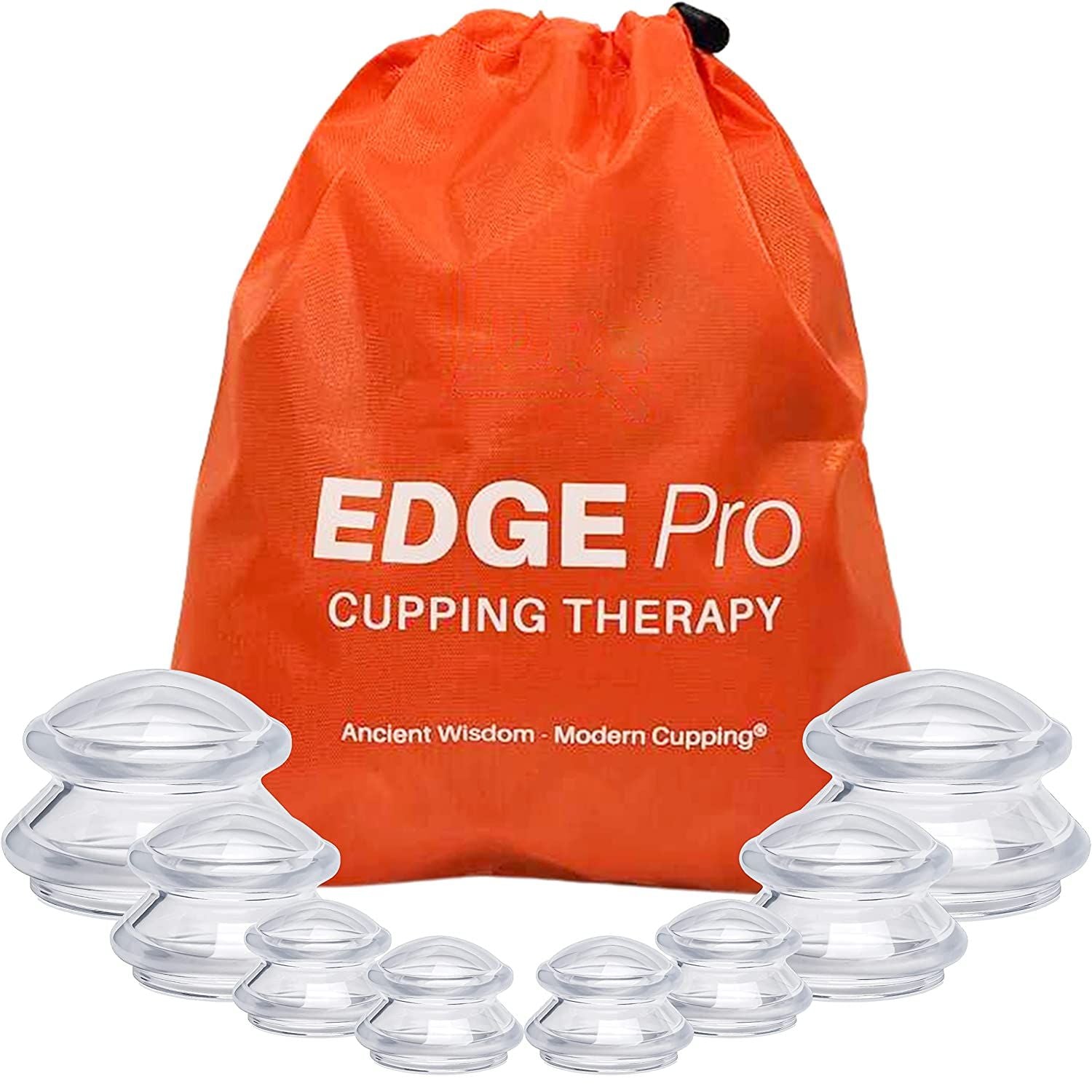 Lure Essentials EDGE™ Cupping Set for Easy At-Home Cupping Therapy