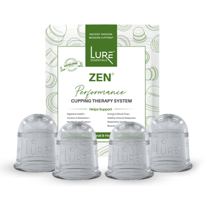 ZEN Body Cupping Set, 4 SMALL Cups