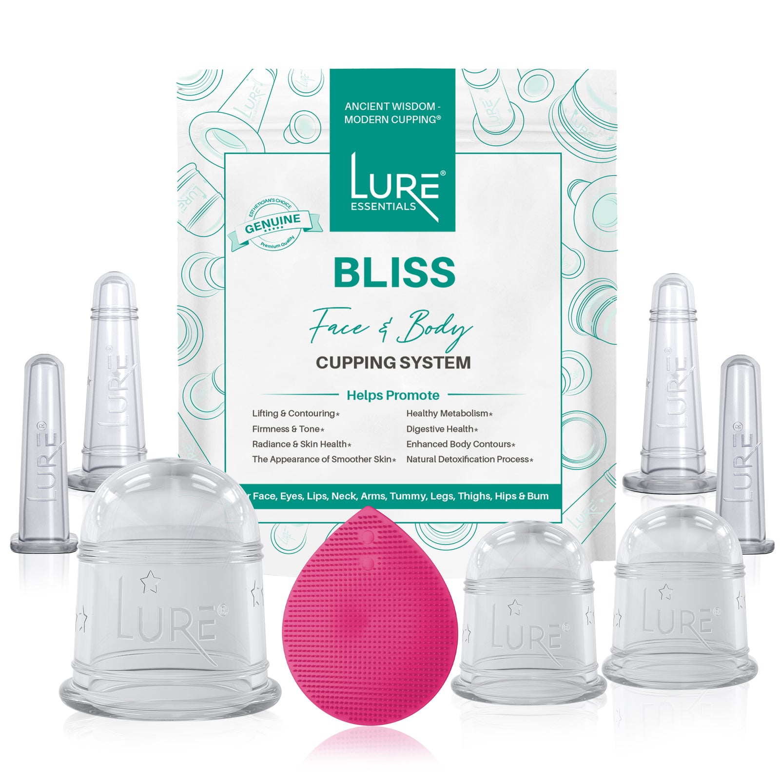 Cupping Sets and Therapy for Beauty - Lure Essentials